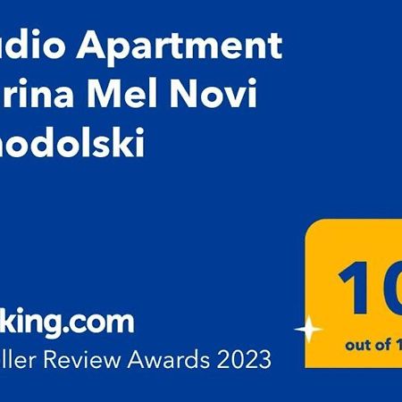 Studio Apartment Marina Mel نوفي فينودولسكي المظهر الخارجي الصورة